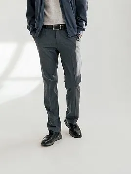 БРЮКИ МУЖСКИЕ PEPLOS TR24122-212 ТЕМНО-СЕРЫЙ