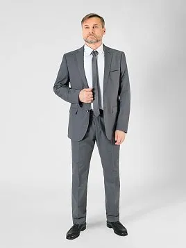 КОСТЮМ МУЖСКОЙ PEPLOS SU23107-SL ТЕМНО-СЕРЫЙ