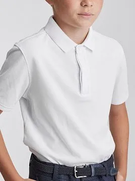РУБАШКА-ПОЛО ДЛЯ МАЛЬЧИКА PEPLOS TSP25J02-R БЕЛЫЙ