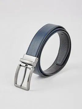 РЕМЕНЬ МУЖСКОЙ BELT-26-C15-17 СИНИЙ