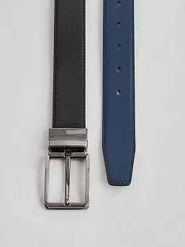 РЕМЕНЬ МУЖСКОЙ BELT-26-C15-19 СИНИЙ