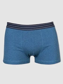 ТРУСЫ БОКСЕРЫ МУЖСКИЕ PEPLOS UW21006-BX СИНИЙ