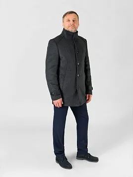 ПАЛЬТО МУЖСКОЕ PEPLOS OW2330-CT СЕРЫЙ