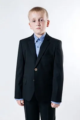 КОСТЮМ ДЛЯ МАЛЬЧИКА МЛ. ШКОЛА PEPLOS SU19B007 ЧЕРНЫЙ