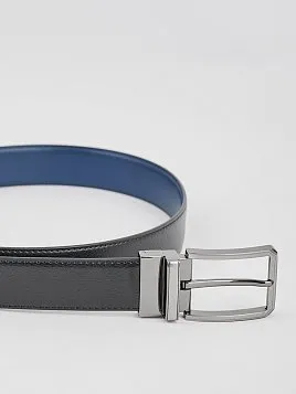 РЕМЕНЬ МУЖСКОЙ BELT-26-C15-19 СИНИЙ