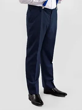 БРЮКИ ДЛЯ МАЛЬЧИКА PEPLOS TR23J002-315 ТЕМНО-СИНИЙ (Полнотные)