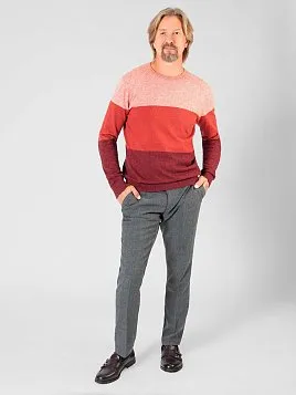 ДЖЕМПЕР МУЖСКОЙ PEPLOS KN22J013 ТЕРРАКОТОВЫЙ