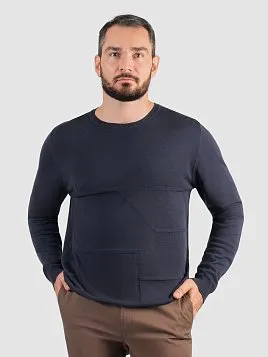 ДЖЕМПЕР МУЖСКОЙ PEPLOS KN25J015 ТЕМНО-СИНИЙ ДЖЕМПЕР МУЖСКОЙ PEPLOS KN25J015 ТЕМНО-СИНИЙ