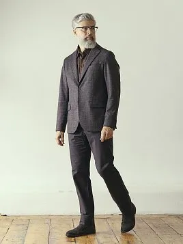 МУЖСКИЕ БРЮКИ P2601-R КОРИЧНЕВЫЕ