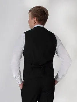 ЖИЛЕТ ПОДРОСТКОВЫЙ PEPLOS V19T018 ЧЕРНЫЙ