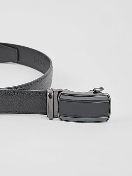 РЕМЕНЬ МУЖСКОЙ BELT-26-C21-26 ЧЁРНЫЙ