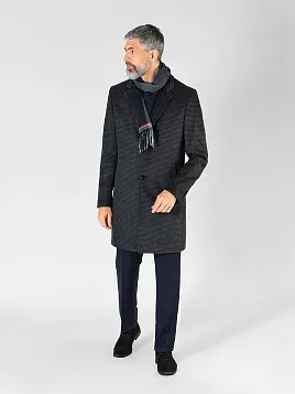 ПАЛЬТО МУЖСКОЕ PEPLOS OW2307-CT СЕРЫЙ