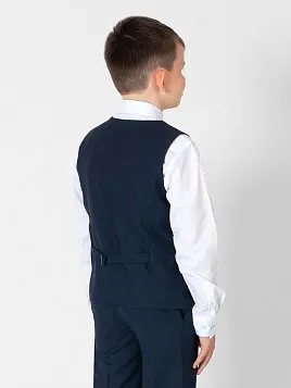 ЖИЛЕТ ДЛЯ МАЛЬЧИКА PEPLOS V21J002 ТЕМНО-СИНИЙ