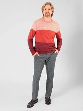 ДЖЕМПЕР МУЖСКОЙ PEPLOS KN22J013 ТЕРРАКОТОВЫЙ