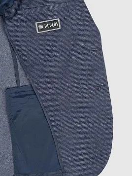 ПИДЖАК ПОДРОСТКОВЫЙ PEPLOS JA22Т008-818 СИНИЙ (Трикотажный)