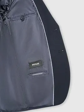 КОСТЮМ МУЖСКОЙ PEPLOS SU24027-SL ТЕМНО-СИНИЙ