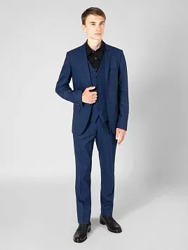 ЖИЛЕТ ПОДРОСТКОВЫЙ PEPLOS V21T012-001-2 ТЕМНО-СИНИЙ 