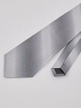 ГАЛСТУК ШИРОКИЙ МУЖСКОЙ СЕРЫЙ (400/26-2)