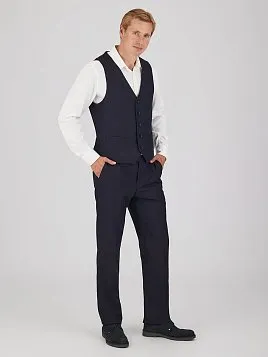 МУЖСКИЕ БРЮКИ TR26004-220 ТЕМНО-СИНИЕ