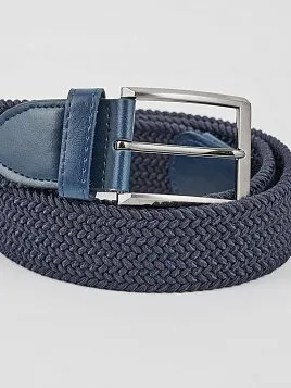 РЕМЕНЬ МУЖСКОЙ BELT-26-S1-2 СИНИЙ