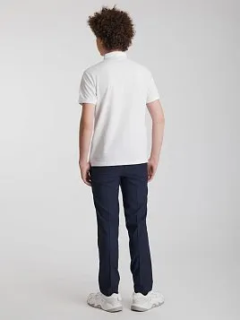 РУБАШКА-ПОЛО ПОДРОСТКОВАЯ PEPLOS TSP25T02-R БЕЛЫЙ