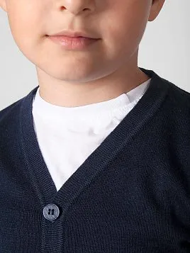 КАРДИГАН ДЛЯ МАЛЬЧИКА PEPLOS JKN20С003 ТЕМНО-СИНИЙ