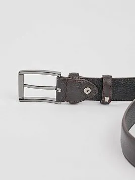 РЕМЕНЬ МУЖСКОЙ BELT-26-C13-11 КОРИЧНЕВЫЙ