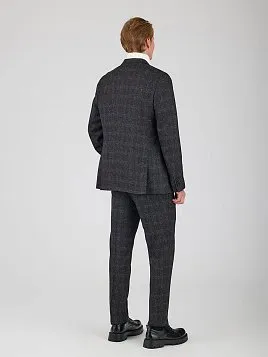 ЧЁРНЫЙ МУЖСКОЙ КОСТЮМ SU26120-SL 