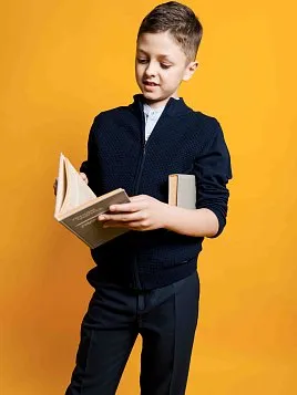 БРЮКИ ДЛЯ МАЛЬЧИКА PEPLOS TR25B002-347 ТЕМНО-СИНИЙ