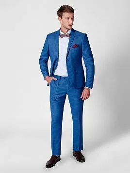 КОСТЮМ МУЖСКОЙ PEPLOS SU20024-SL ГОЛУБОЙ
