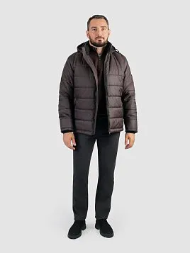 КУРТКА МУЖСКАЯ PEPLOS OW2525-DJ КОРИЧНЕВЫЙ