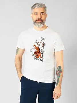 ФУТБОЛКА МУЖСКАЯ PEPLOS TS22108-R БЕЛЫЙ