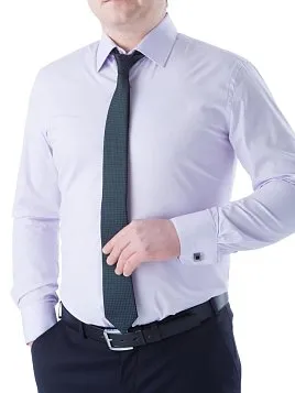 СОРОЧКА МУЖСКАЯ PEPLOS SHB040-SL СИРЕНЕВЫЙ