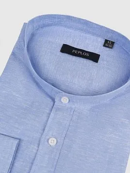 СОРОЧКА МУЖСКАЯ PEPLOS SH25079-R СИНИЙ