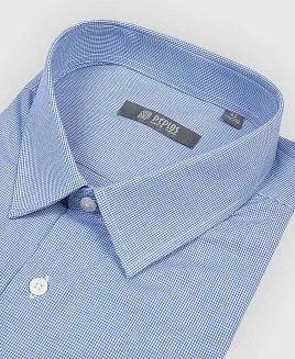 СОРОЧКА МУЖСКАЯ PEPLOS SH23071-R СИНИЙ