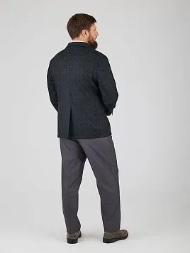 ЧЁРНЫЙ ПИДЖАК ИЗ ЭЛАСТИЧНОЙ ТКАНИ JA26106-С