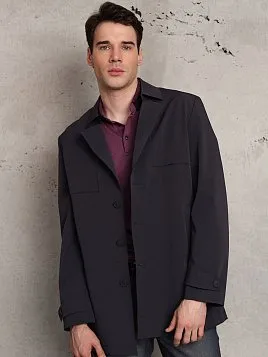 ВЕТРОВКА МУЖСКАЯ PEPLOS OW25102-SJ ТЕМНО-СИНИЙ