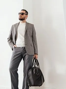 ПИДЖАК МУЖСКОЙ PEPLOS JA24101-С КОРИЧНЕВЫЙ