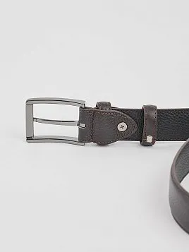 РЕМЕНЬ МУЖСКОЙ BELT-26-C13-11 КОРИЧНЕВЫЙ