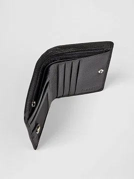 ПОРТМОНЕ ЧЕРНЫЙ НАТУРАЛЬНАЯ КОЖА