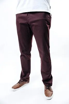 БРЮКИ МУЖСКИЕ  PEPLOS P1914-R БОРДОВЫЙ