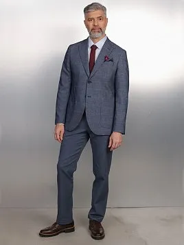 ПИДЖАК МУЖСКОЙ PEPLOS JA25147-SL СИНИЙ