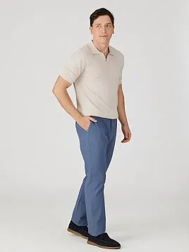 ТРИКОТАЖНАЯ РУБАШКА С ШЕРСТЬЮ KN26SH036 БЕЖЕВАЯ