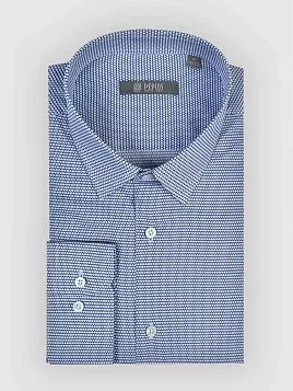 СОРОЧКА МУЖСКАЯ PEPLOS SH24071-SL СИНИЙ