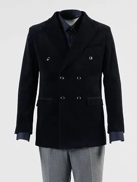 ПИДЖАК МУЖСКОЙ PEPLOS JA25142-R ТЕМНО-СИНИЙ