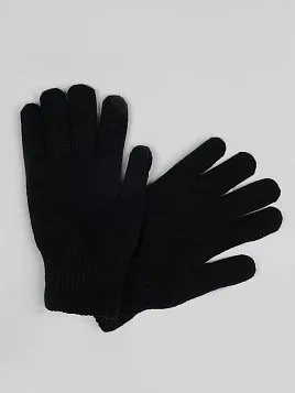 ПЕРЧАТКИ МУЖСКИЕ ТРИКОТАЖНЫЕ PEPLOS G2301 ЧЁРНЫЙ