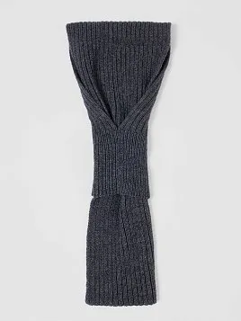 ШАРФ МУЖСКОЙ PEPLOS SF08 ТЕМНО-СЕРЫЙ