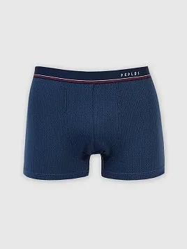 ТРУСЫ БОКСЕРЫ МУЖСКИЕ PEPLOS UW22002-BX СИНИЙ