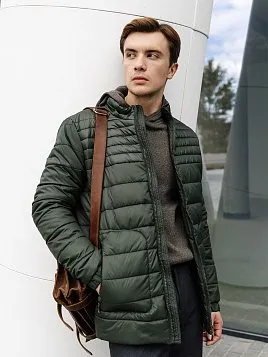 КУРТКА МУЖСКАЯ PEPLOS OW2413-JА ЗЕЛЕНЫЙ
