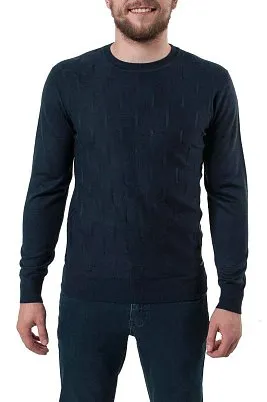 ДЖЕМПЕР МУЖСКОЙ PEPLOS KN19J020 ТЕМНО-СИНИЙ